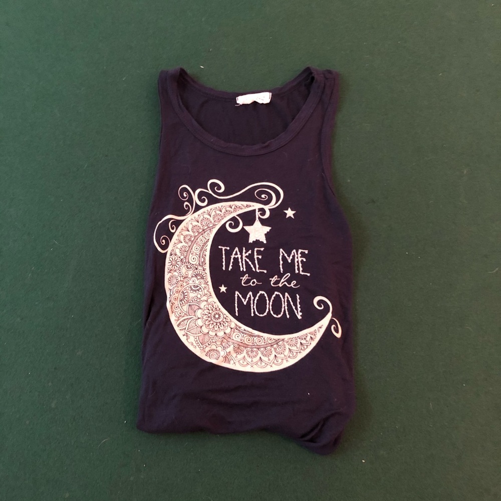 Girl’s Navy Tank Top Medium